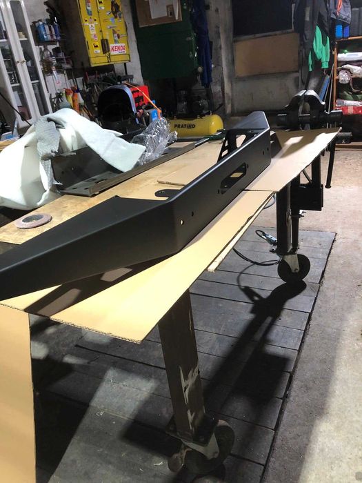 Bara Fata cu suport de troliu Nissan Patrol Y60 Noua