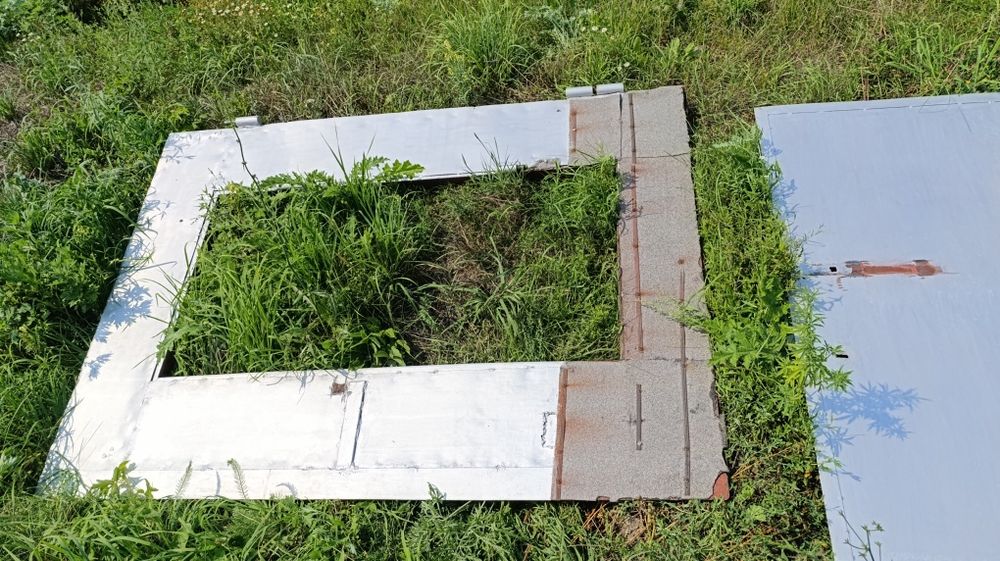 Ворота гаражные металл