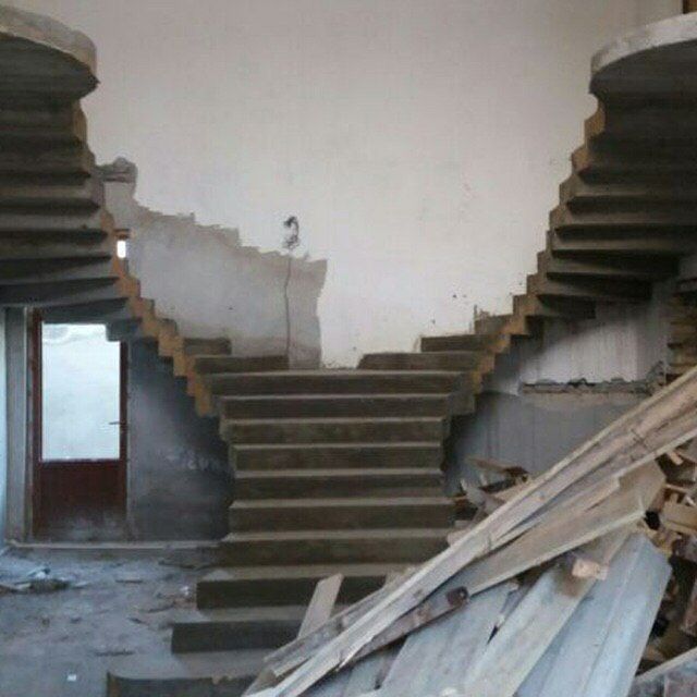 Штукатурка Лестница Краска Стяшка Фундамент