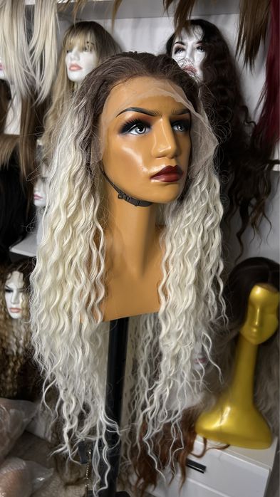 Peruci din par semi hair