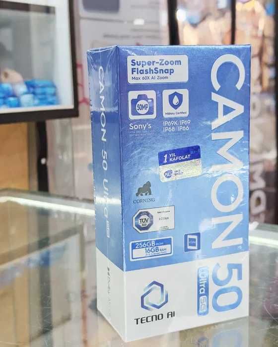 Продается Tecno Camon 50 Ultra Год гарантия+Доставка