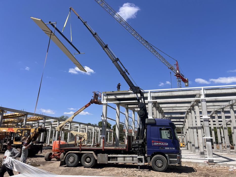 Услуги с автокран Liebherr LTM1035
