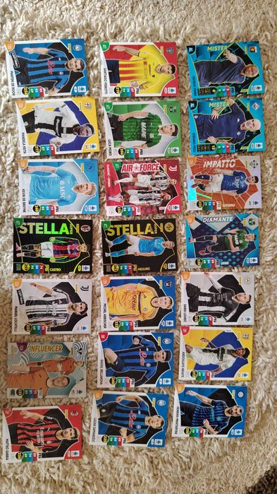cartonase panini calciatori