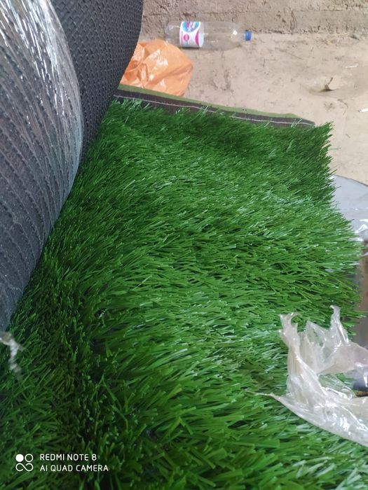 Искусственный газон оптом стадион курамиза suniy chim gazon