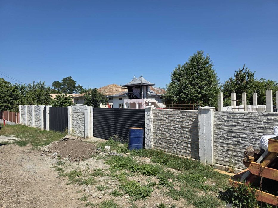 Casa in constructie cu teren arabil
