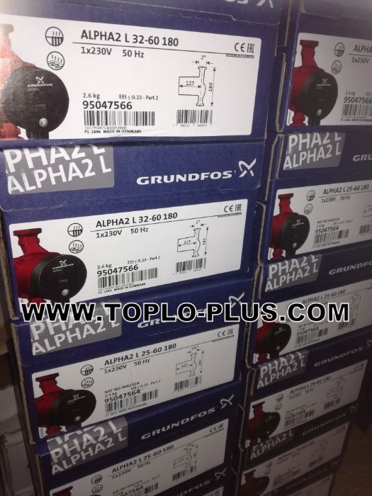 Нови Циркулационни помпи GRUNDFOS ALPFA 2L