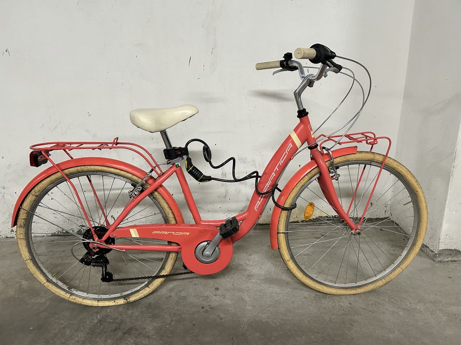 Adriatica Panda 26inch Lady 6V Rosu mat bicicleta