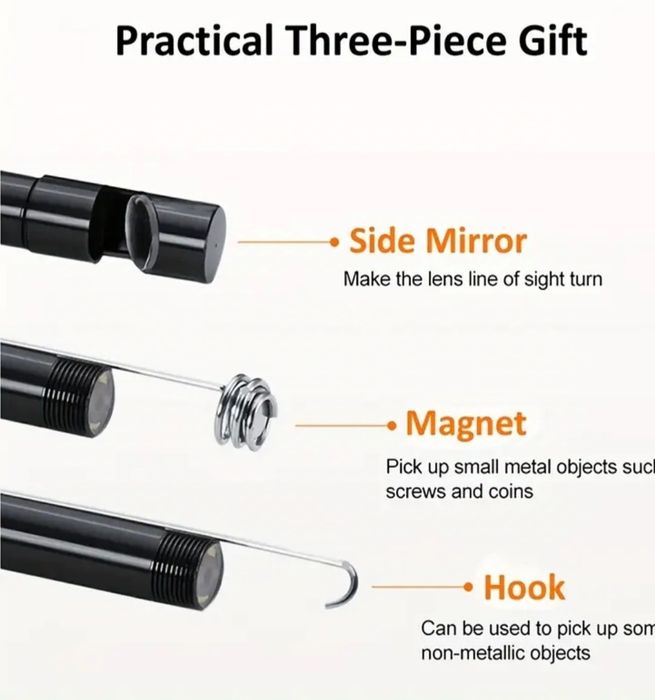 USB эндоскоп с подсветкой