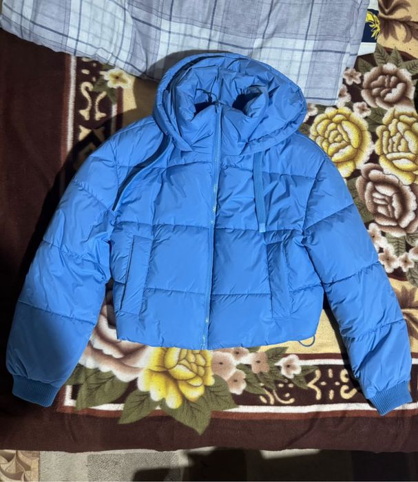 Светло синьо яке M\L