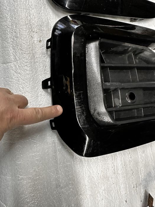 Grilă stânga dreapta bară față vw touareg 3 r linne.