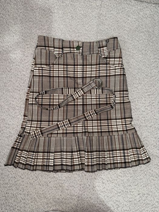 Кафява пола ХС с колан