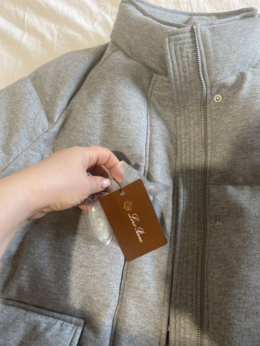 Куртка loro piano серая м