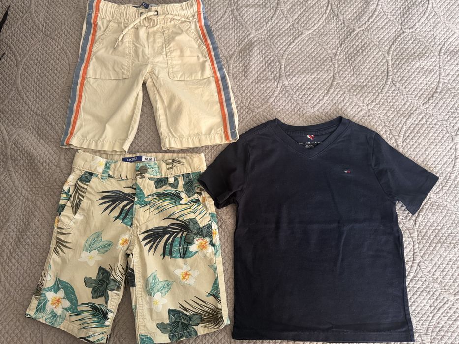 Tommy Hilfiger детска блуза и Okaidi къси панталонки
