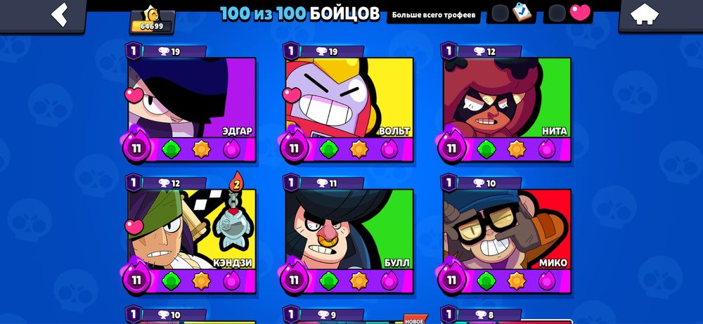 Аккаунт бравл старс