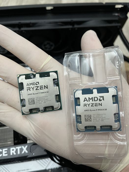 Продам 7800x3D на гарантии