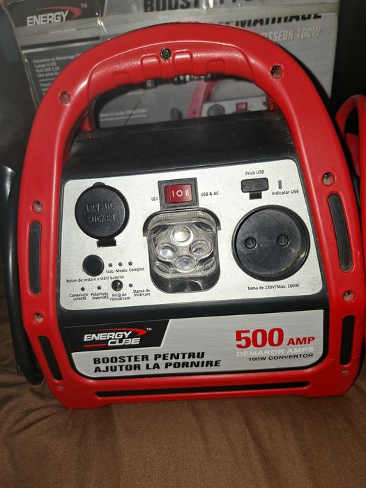 Booster  pentru ajutor la pornire   500 AMP