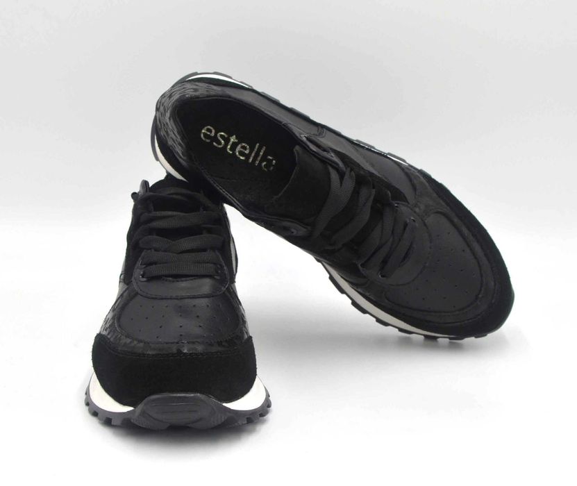 Дамски сникърси Estella естествена кожа