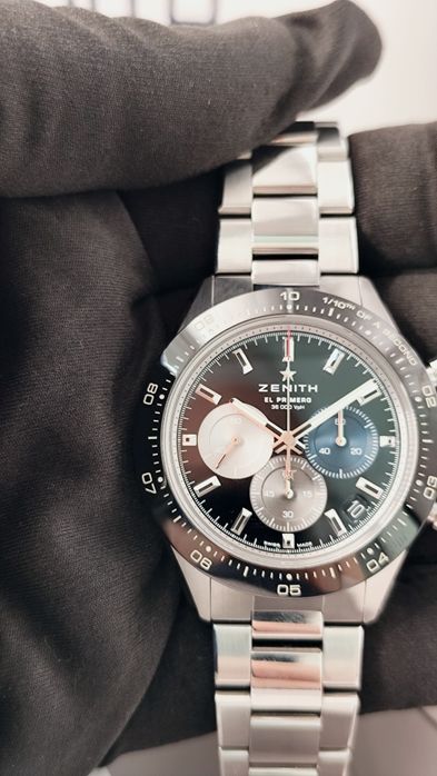 Zenith Chronomaster Sport Black (2025) • Пълен комплект + 2030 +каишка