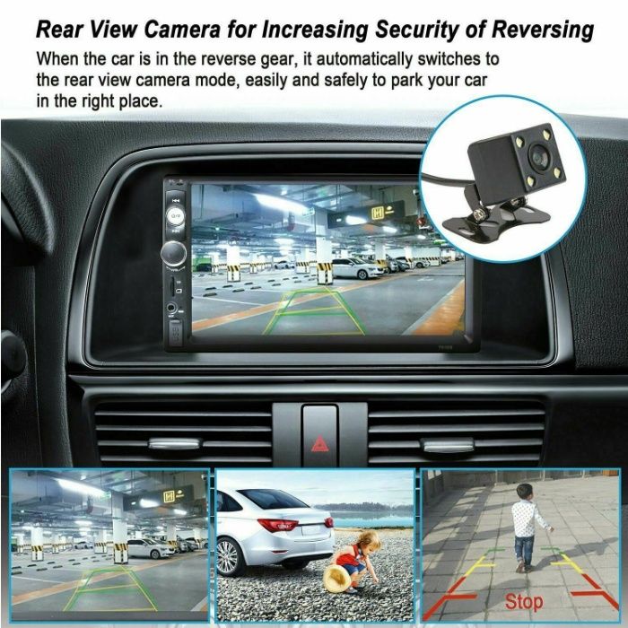 7" Мултимедия 2 din Touch Screen Bluetooth Mp5