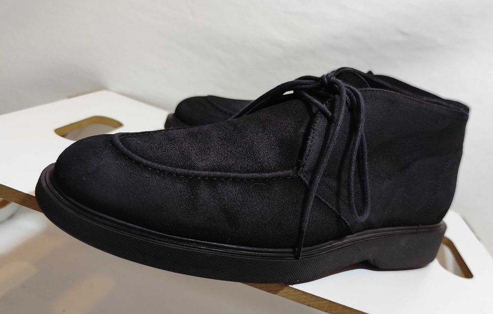 Ghete lace up 40 split toe Lav Artigianale piele naturala moale