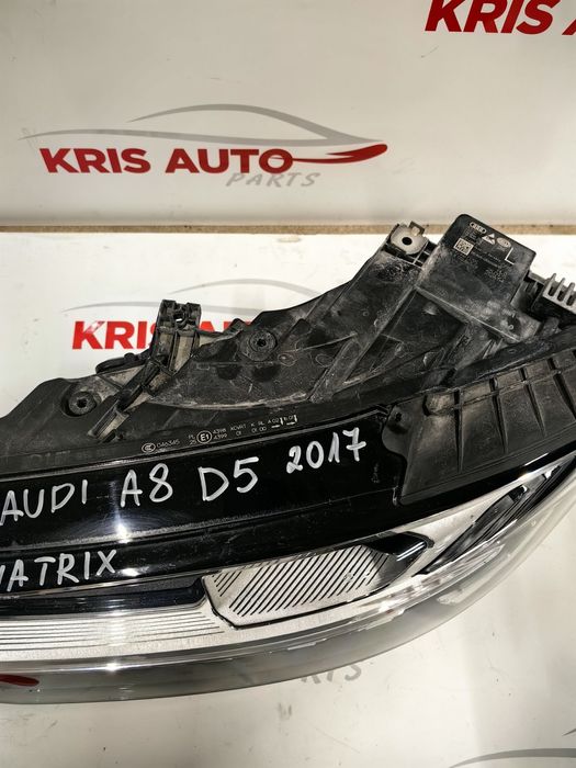 Ляв фар MATRIX AUDI A8 / Ауди А8 2017г Със Забележка