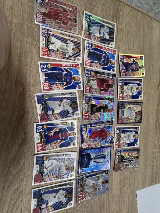 Vand cartonase Uefa Champions League