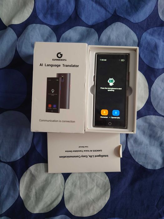 Translator portabil 2025 Tehnologie AI 139 Limbi