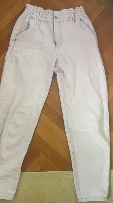 Дънки Pull&Bear розови