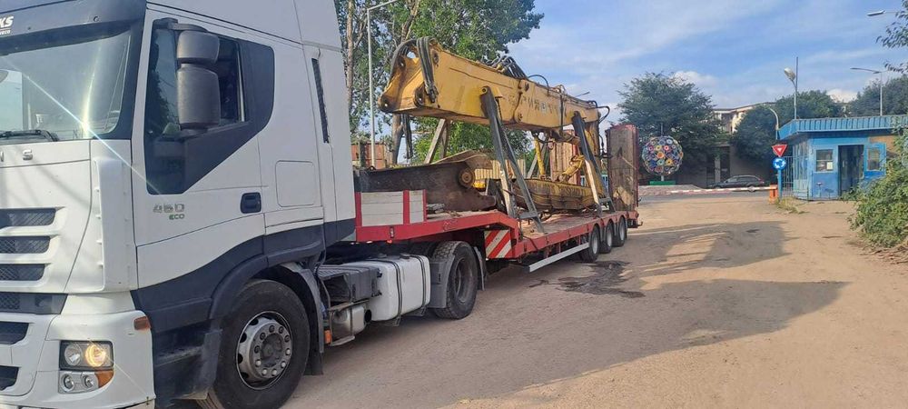 Transport utilaje agricole si construcții - trailer agabaritic