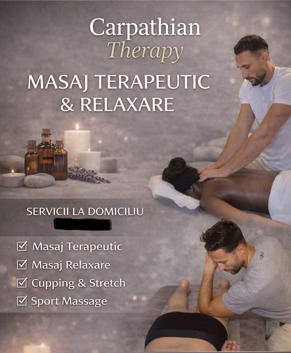 Spune stop durerii! Terapeut profesionist masaj , recuperare musculara