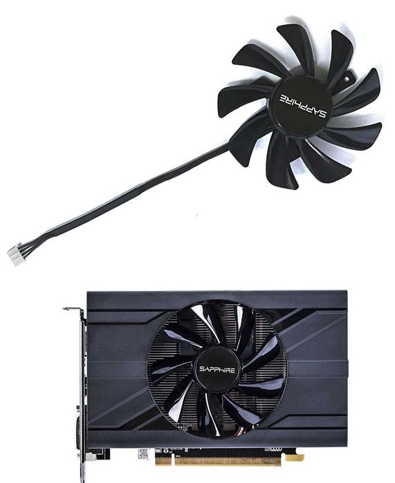 Вентилатор за видео карта SAPPHIRE RX 470D RX 570 ITX