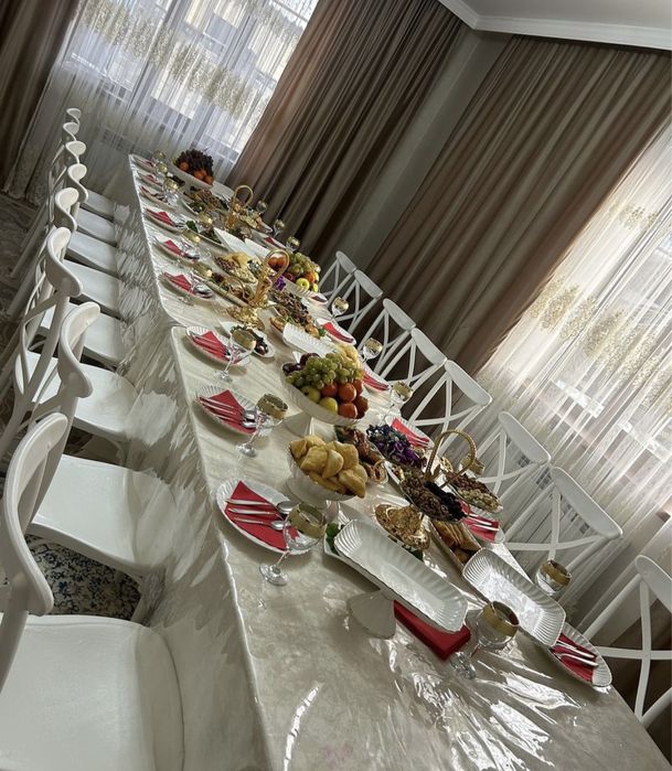 Аренда стульев и столов