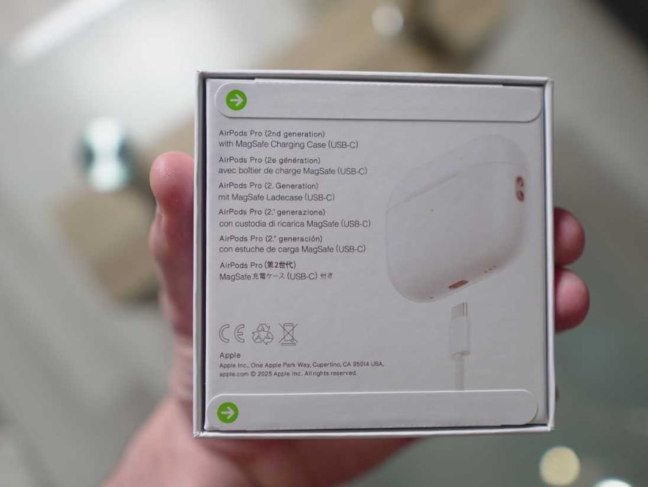 Casti Apple AirPods Pro Gen 2 (Sigilate) ANC Real, Touch Control, Find My + Garanție & Verificare Colet