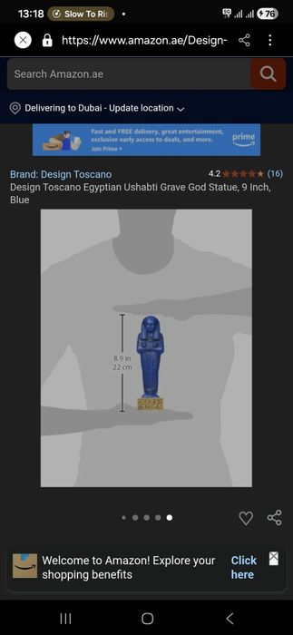 Продам статуэтку египетскую оригинал Ушабти