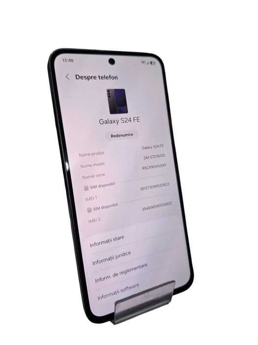 Samsung S24 Fe 128Gb / Amanet Cashbook Braila Viziru
