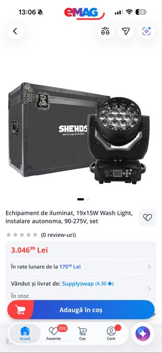 Blueshow BeamWash 19x15