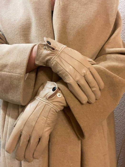 Нови модели!Дамски ръкавици от естествена кожа