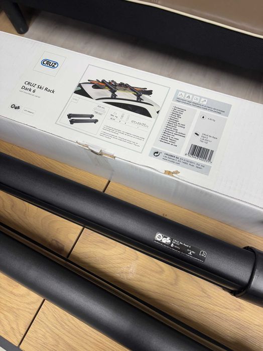 Багажник за ски и сноуборд CRUZ 6 BLACK