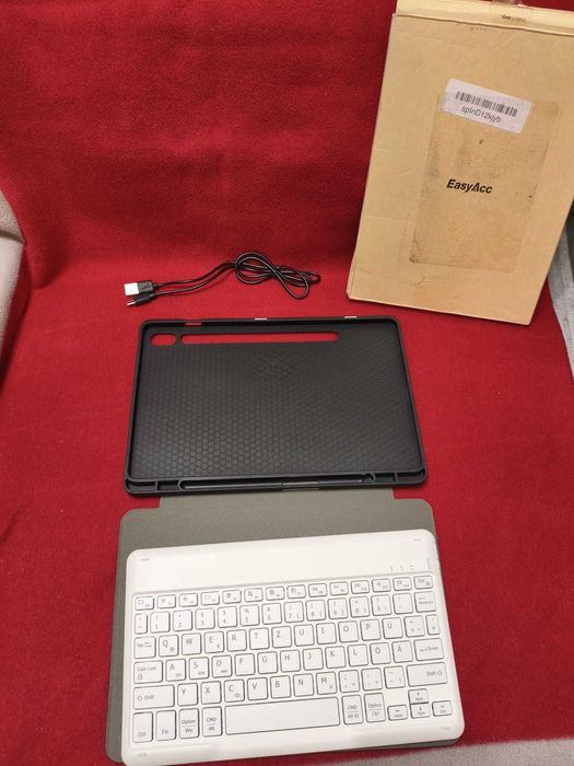 Tastatură Wireless Bluetooth, Layout German qwertz– Alb