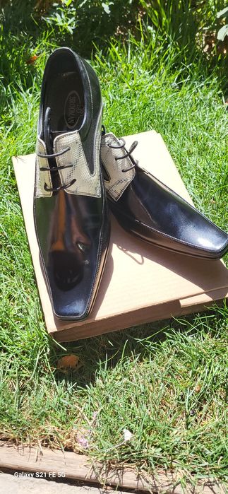 Туфли мужские, кожанные