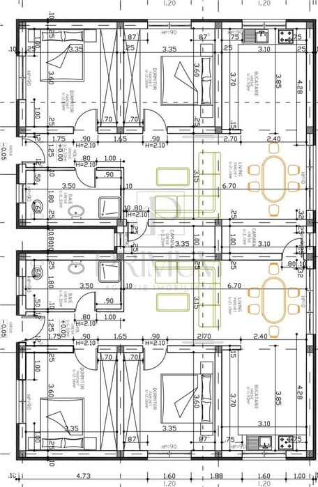 Calea Urseni - Duplex individual - personalizare interioara