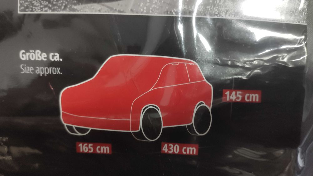 Покривало за автомобил против градушка Walser Premium Hybrid UV Protect 165X430X165 см