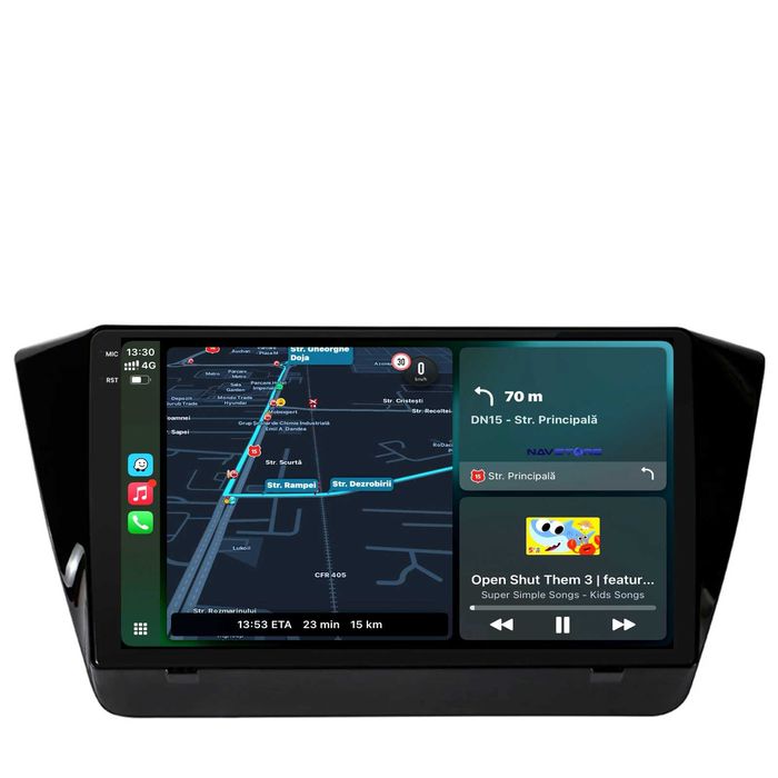 Navigatie Android Dedicata Skoda Superb 3 (2015-2019), BT, Carplay