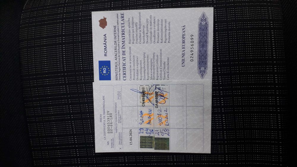 Vind remorcă pe 2 axe de 2000 kg itp făcut recent