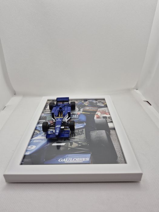 Macheta Ligier JS43 - 1996 Olivier Panis în stil tablou
