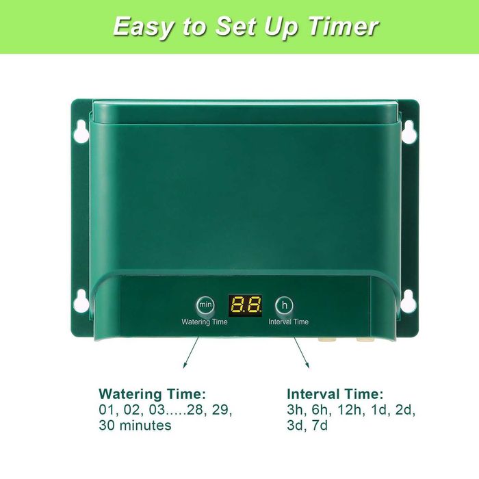 Lewisia 10W Соларен комплект за автоматично капково напояване