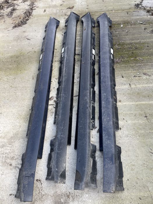 Ornament prag plastic BMW f01 Seria 7 stanga dreapta negru albastru