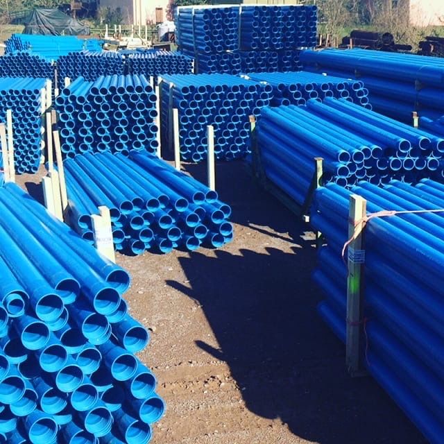 Tubulatură PVC albastră pentru puțuri de apă – Made in Italy