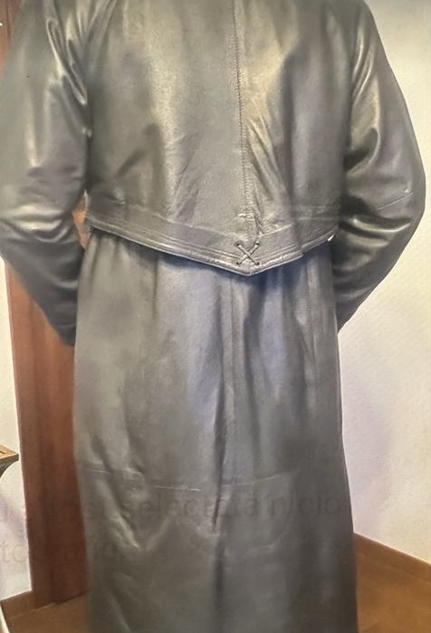 Haina piele lunga masura L-XL