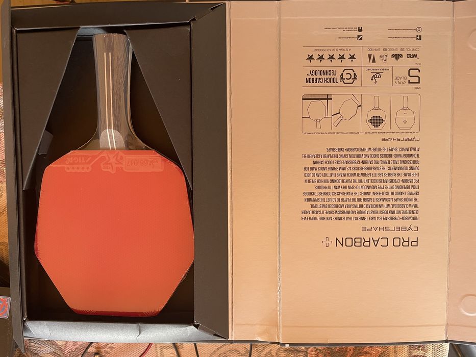 Stiga Pro Carbon Cybershape
